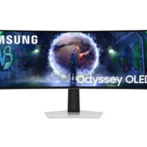 Samsung G93SD computerskærm 124,5 cm (49") 5120 x 1440 pixel Dual QHD OLED Sølv