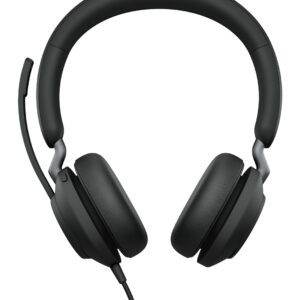 Jabra Evolve2 40 SE Headset Ledningsført Kontor/Callcenter USB Type-C / USB Type-A Sort