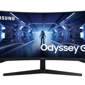 Samsung G55T computerskærm 86,4 cm (34") 3440 x 1440 pixel UltraWide Quad HD LED Sort