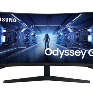 Samsung G55T computerskærm 86,4 cm (34") 3440 x 1440 pixel UltraWide Quad HD LED Sort