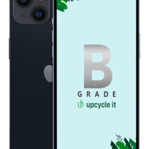 upcycle it Apple iPhone 13 15,5 cm (6.1") Dual SIM iOS 17 5G 128 GB Sort Renoveret