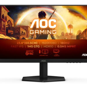 AOC G4 24G42E computerskærm 60,5 cm (23.8") 1920 x 1080 pixel Fuld HD LCD Sort