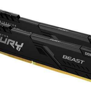 Kingston Technology FURY Beast 32GB 3200MT/s DDR4 CL16 DIMM (Sæt med 2) 1Gx8 Black