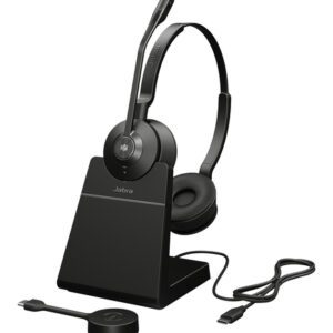 Jabra Engage 55 SE Headset Trådløs Kontor/Callcenter Sort