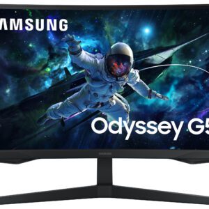Samsung G55C computerskærm 68,6 cm (27") 2560 x 1440 pixel Wide Quad HD LED Sort