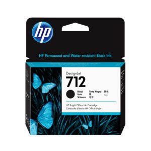 HP 712 DesignJet-blækpatron, sort, 80 ml