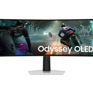 Samsung G91SD computerskærm 124,5 cm (49") 5120 x 1440 pixel Dual QHD OLED Sølv