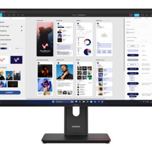Lenovo ThinkVision T32UD-40 computerskærm 80 cm (31.5") 3840 x 2160 pixel 4K Ultra HD LCD Sort