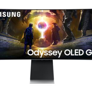 Samsung G85SD computerskærm 86,4 cm (34") 3440 x 1440 pixel UltraWide Quad HD OLED Sølv