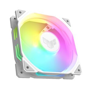 ASUS TUF GAMING TR120 ARGB 1-pack White Computerkabinet Luftkøler 12 cm Hvid