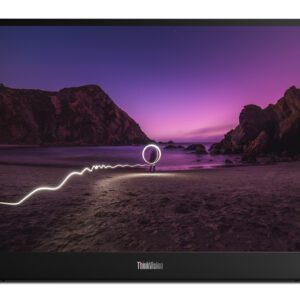 Lenovo ThinkVision M16 computerskærm 40,6 cm (16") 1920 x 1200 pixel WUXGA LCD Sort