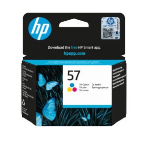 HP Original 57-blækpatron, trefarvet