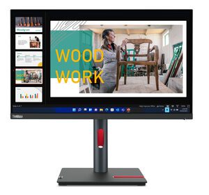 Lenovo ThinkVision P24q-30 computerskærm 60,5 cm (23.8") 2560 x 1440 pixel Quad HD LED Sort