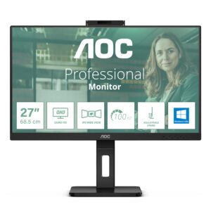 AOC Q27P3CW 27 tommer Quad HD IPS skærm med USB-C 90W