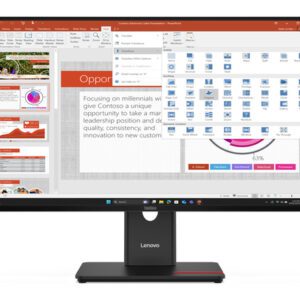 Lenovo ThinkVision T27-40 computerskærm 68,6 cm (27") 1920 x 1080 pixel Fuld HD LED Sort