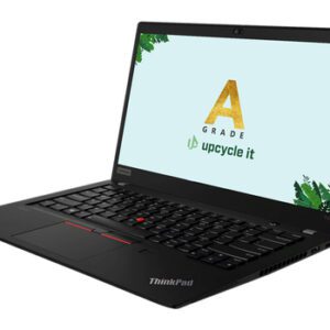 upcycle it Lenovo ThinkPad T14s Gen 2 AMD (Refurbished) A AMD Ryzen™ 5 5600U Laptop 35,6 cm (14") Fuld HD 16 GB LPDDR4x-SDRAM 256 GB SSD Windows 11 Pro Sort Nordisk