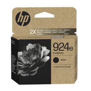 HP Original 924e EvoMore-blækpatron, sort