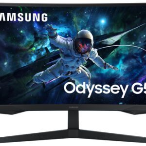 Samsung G55C computerskærm 68,6 cm (27") 2560 x 1440 pixel Wide Quad HD LED Sort