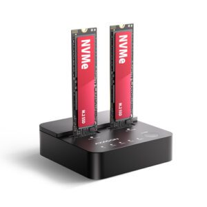 Axagon ADSA-M2C22L drev dockingstation USB 3.2 Gen 2x2 Type-C Sort