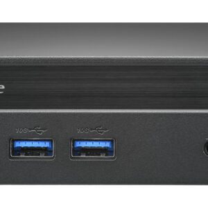 Shuttle Nano PC NE10N 0,6L størrelse PC Sort N100 Intel® SoC