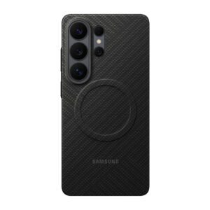 Samsung M3 Carbon Magnet Black mobiltelefon etui 17,5 cm (6.9") Hylde etui Sort