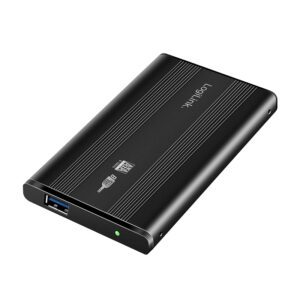LogiLink UA0106 drevkabinet HDD kabinet Sort 2.5" USB-drevet