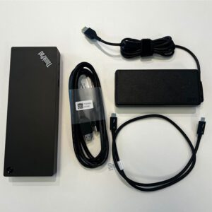 upcycle it Lenovo Thunderbolt 3 Dock Gen2 (Refurbished) A Ledningsført Sort, Rød