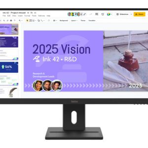 Lenovo ThinkVision E27Q-40 computerskærm 68,6 cm (27") 2560 x 1440 pixel Quad HD LCD Sort
