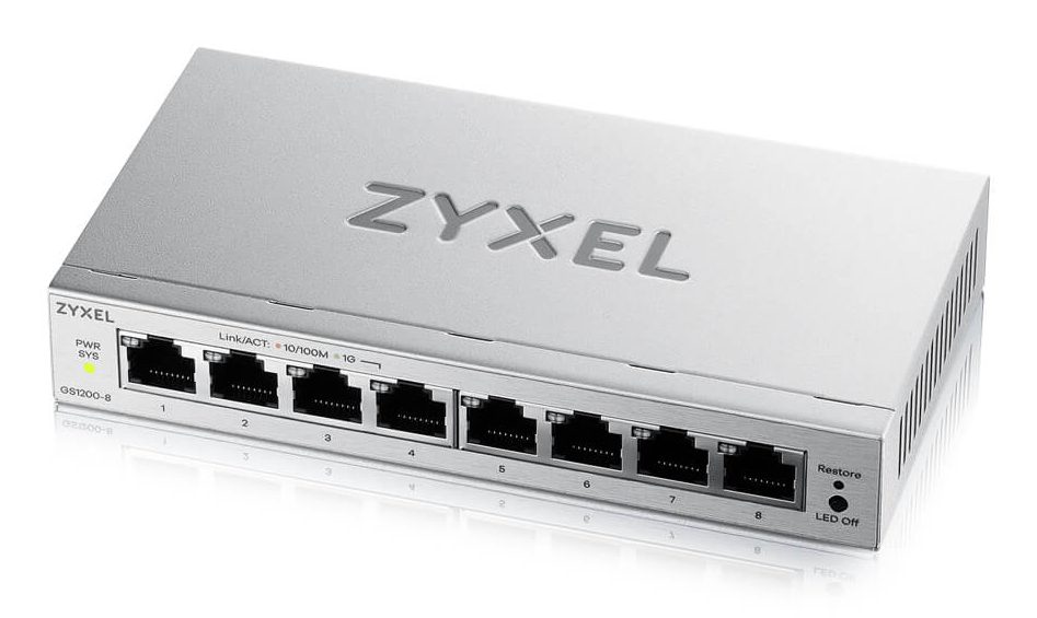 Zyxel GS1200-8V3 switch administreret L2 Gigabit