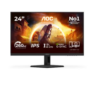 AOC G4 24G4ZREP computerskærm 60,5 cm (23.8") 1920 x 1080 pixel Fuld HD LCD Sort, Rød