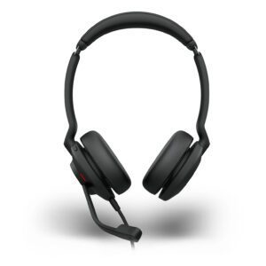 Jabra Evolve2 30 - SE Headset Ledningsført Kontor/Callcenter USB Type-C / USB Type-A Sort