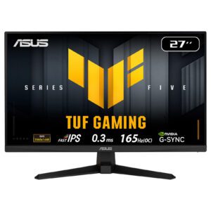 ASUS TUF Gaming VG27AQE5A computerskærm 68,6 cm (27") 2560 x 1440 pixel Quad HD LED Sort