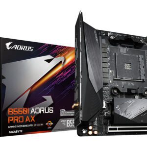 GIGABYTE B550I AORUS PRO AX bundkort AMD B550 Stik AM4 mini ITX