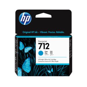 HP 712 DesignJet-blækpatron, cyan, 29 ml