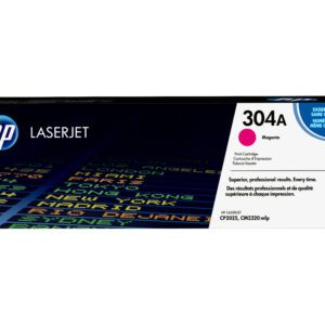 HP Original 304A LaserJet-tonerpatron, magenta