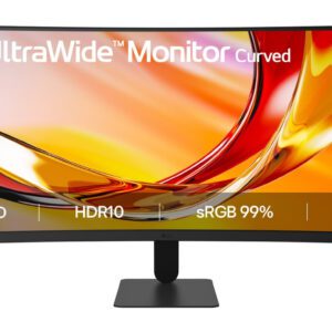 LG 34U601B-B computerskærm 86,4 cm (34") 3440 x 1440 pixel Dual WQHD LCD Sort