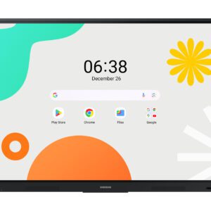 Samsung WA65F Interaktivt whiteboard 165,1 cm (65") 3840 x 2160 pixel Berøringsskærm Sort