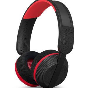 Philips 6000 series TAA6219BK/00 hovedtelefoner/headset Trådløs Opkald/musik Bluetooth Sort, Rød