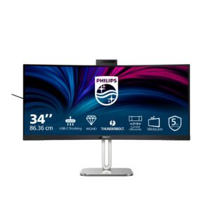 Philips 6000 series 34B2U6603CH/00 computerskærm 86,4 cm (34") 3440 x 1440 pixel Wide Quad HD LCD Grå