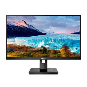 Philips S Line 242S1AE/00 computerskærm 60,5 cm (23.8") 1920 x 1080 pixel Fuld HD LED Sort