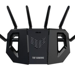 ASUS TUF Gaming BE6500 (TUF-BE6500) trådløs router 2.5 Gigabit Ethernet Dual-band (2,4 GHz / 5 GHz) Sort