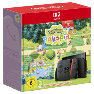 Nintendo Switch 2 & Pokemon Pokopia bærbar spilkonsol 20,1 cm (7.9") 256 GB Berøringsskærm Wi-Fi Sort