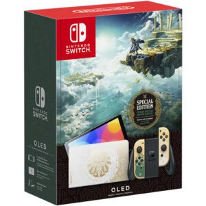 Nintendo Switch OLED bærbar spilkonsol 17,8 cm (7") 64 GB Berøringsskærm Wi-Fi Guld