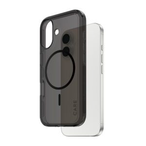 PanzerGlass CARE™ by ® Smokey Case m. Sort MagSafe iPhone 17