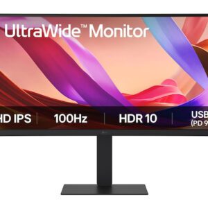 LG 34U650A-B computerskærm 86,4 cm (34") 3440 x 1440 pixel Wide Quad HD LCD Sort
