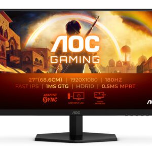 AOC G4 27G42E computerskærm 68,6 cm (27") 1920 x 1080 pixel Fuld HD LCD Sort