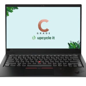 upcycle it Lenovo ThinkPad X1 Carbon Gen 10 (Refurbished) C Intel® Core™ i5 i5-1240P Laptop 35,6 cm (14") Berøringsskærm WUXGA 16 GB LPDDR5-SDRAM 256 GB SSD Windows 11 Pro Sort Nordisk